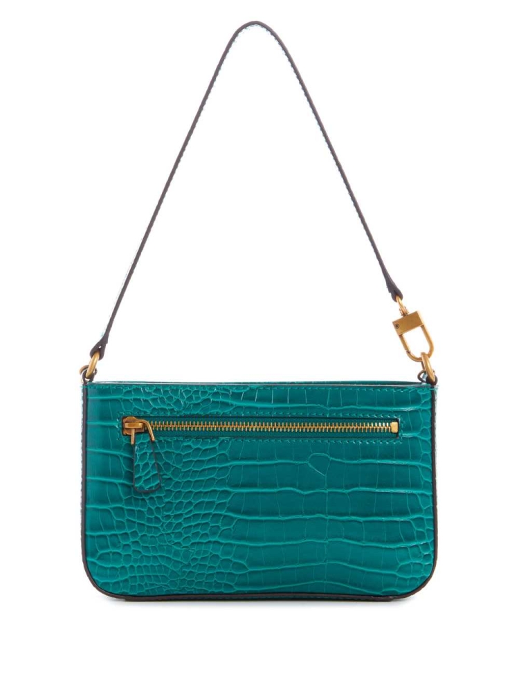 GUESS Katey Mini Women's Shoulder Bags Green | UK2178MZA