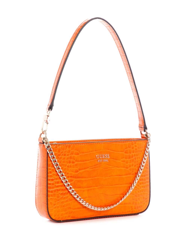 GUESS Katey Mini Women's Shoulder Bags Orange | UK2894WCK