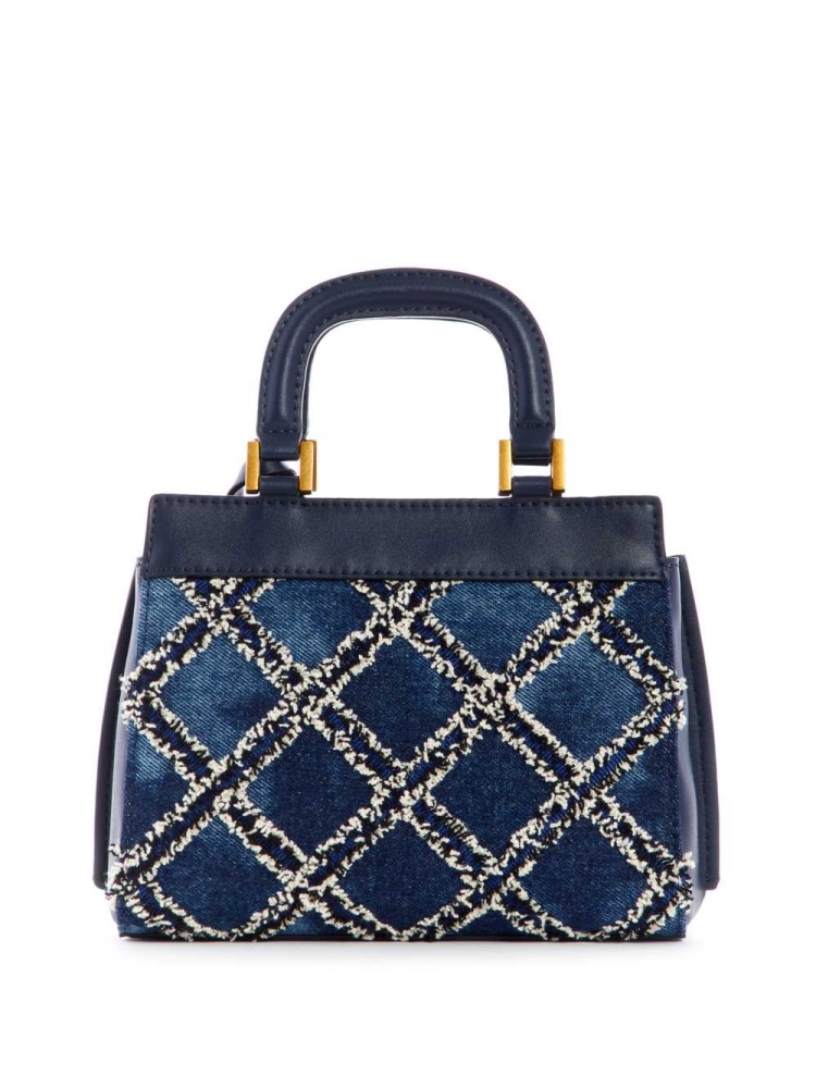 GUESS Katey Quilted Mini Women's Satchels Multicolor | UK4126MBE