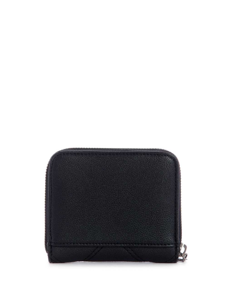 GUESS Katey Small Zip-Around Women's Wallets Wash | UK6297OKR