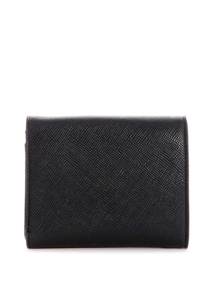 GUESS Katey Trifold Women's Wallets Black | UK2315YGS