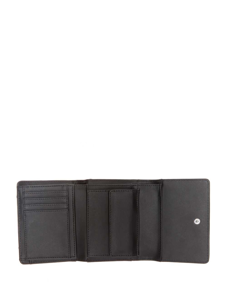 GUESS Katey Trifold Women's Wallets Black | UK2315YGS