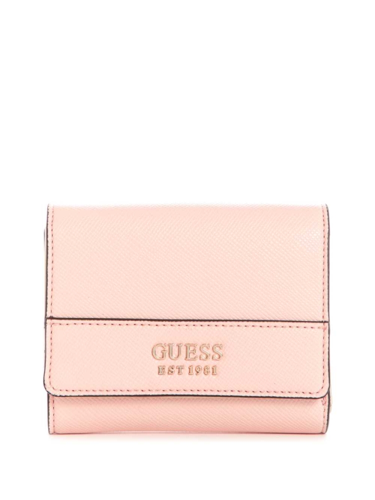 GUESS Katey Trifold Women\'s Wallets Rose Pink | UK8327RZG