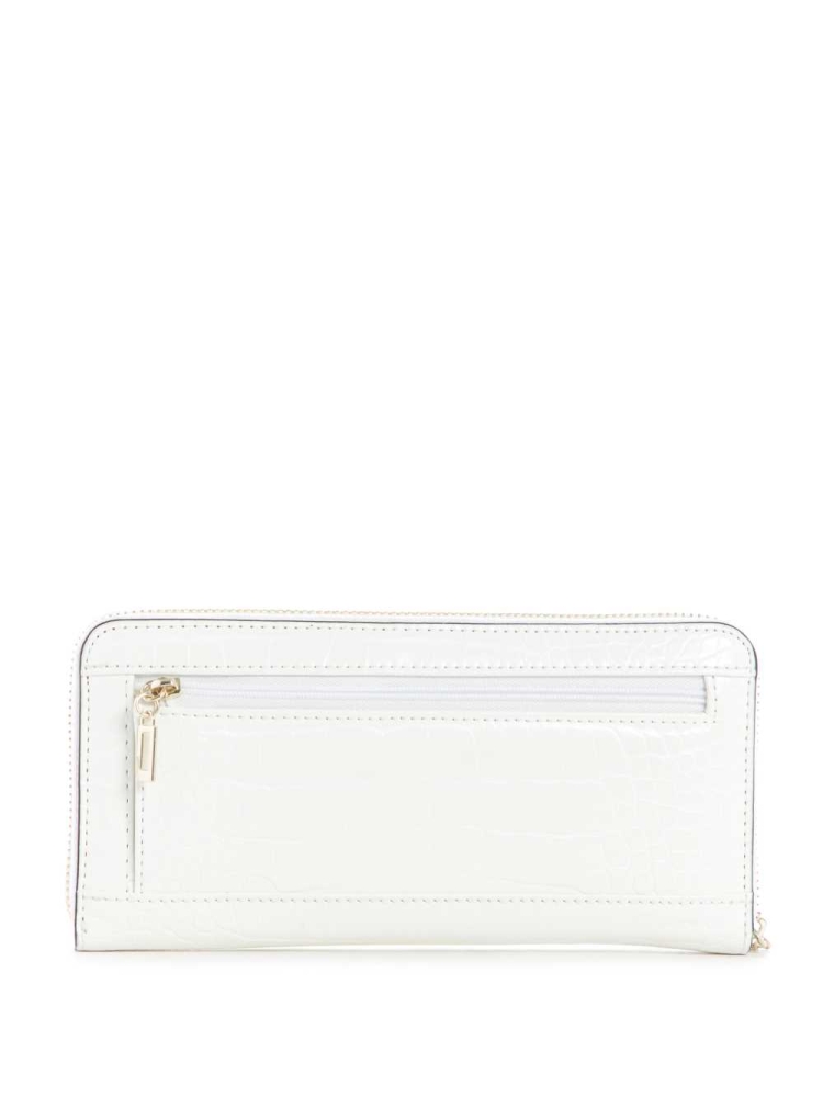 GUESS Katey Zip-Around Women's Crossbodies Royal | UK1947RGH