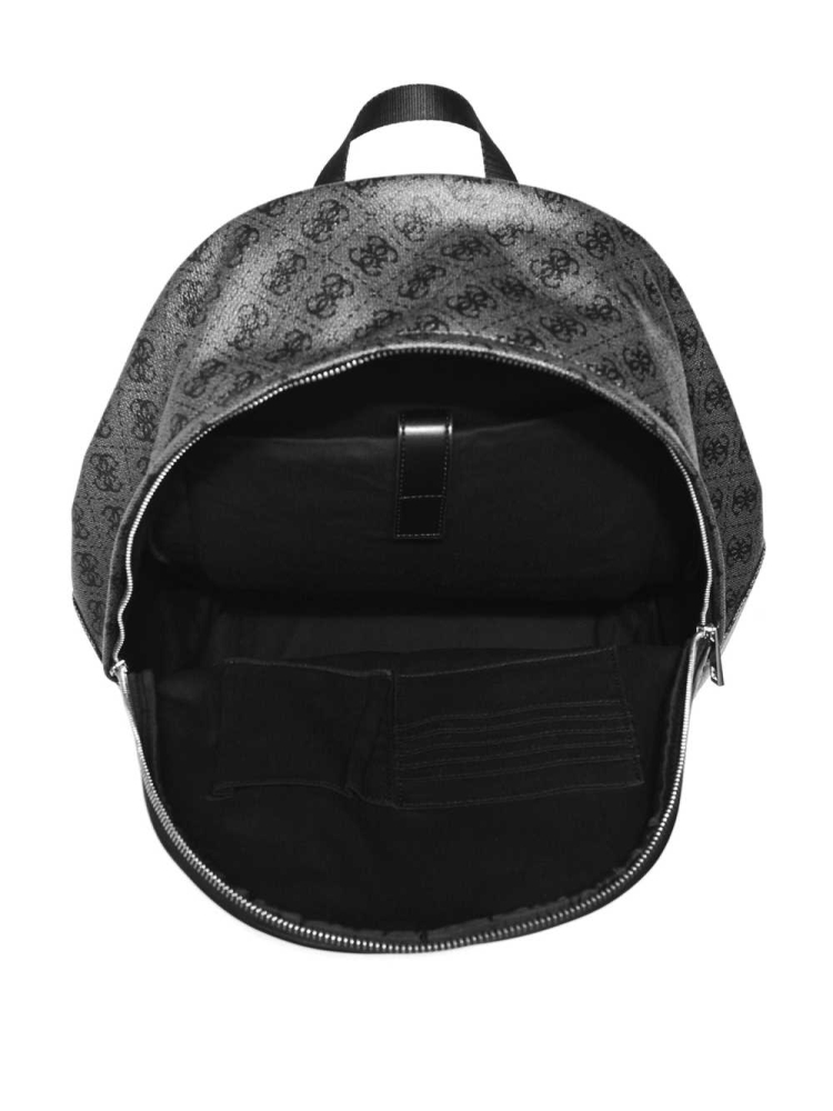 GUESS Kevin Logo-Print Women's Backpacks Black | UK0712FGX