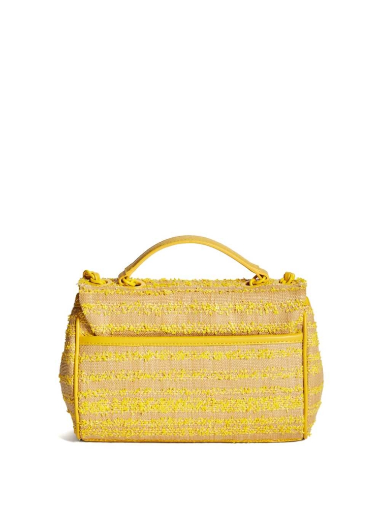 GUESS Kimi Small Convertible Women's Crossbodies Yellow | UK5327OEH