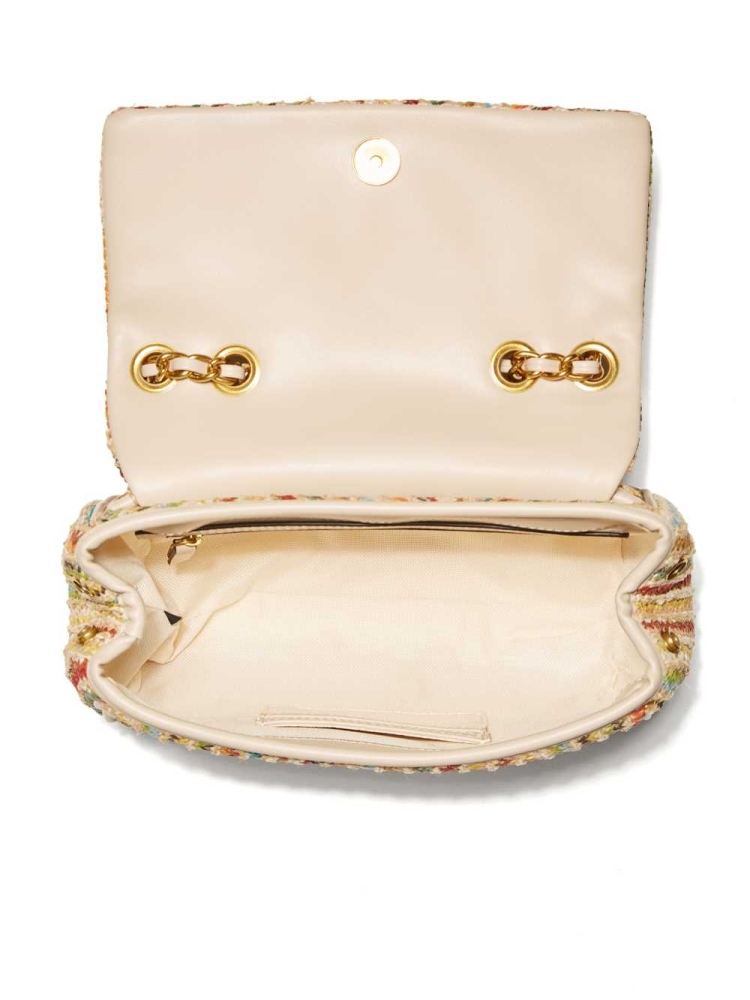 GUESS Kimi Small Convertible Women's Crossbodies Light Beige | UK6134AYC