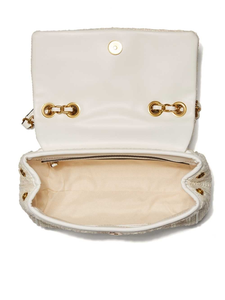 GUESS Kimi Small Convertible Women's Crossbodies White | UK7689IMV