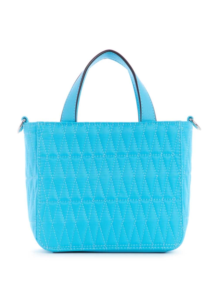 GUESS Layla Mini Women's Totes Light Turquoise | UK9871JWL