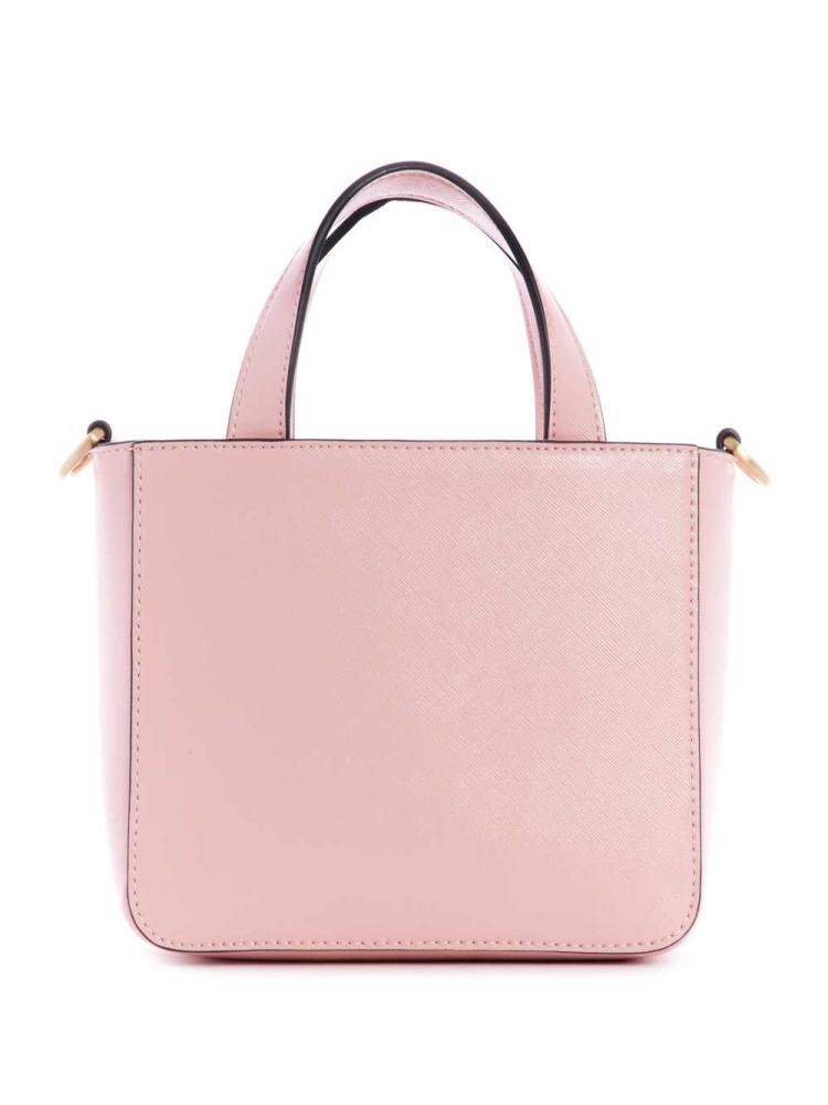 GUESS Layla Mini Women's Totes Pink | UK7542NOE