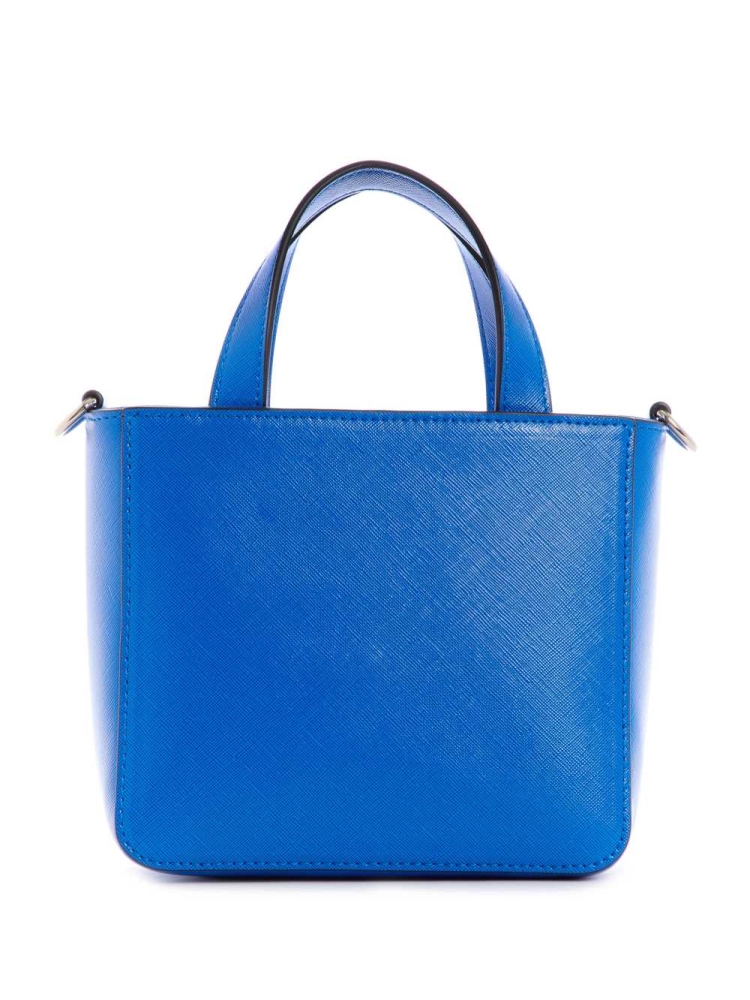 GUESS Layla Mini Women's Totes Royal | UK8653CMQ