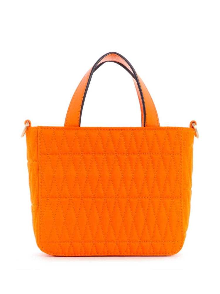 GUESS Layla Nylon Mini Women's Totes Orange | UK4601BHR