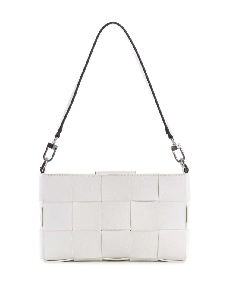 GUESS Liberty City Women's Shoulder Bags White | UK6253CLF