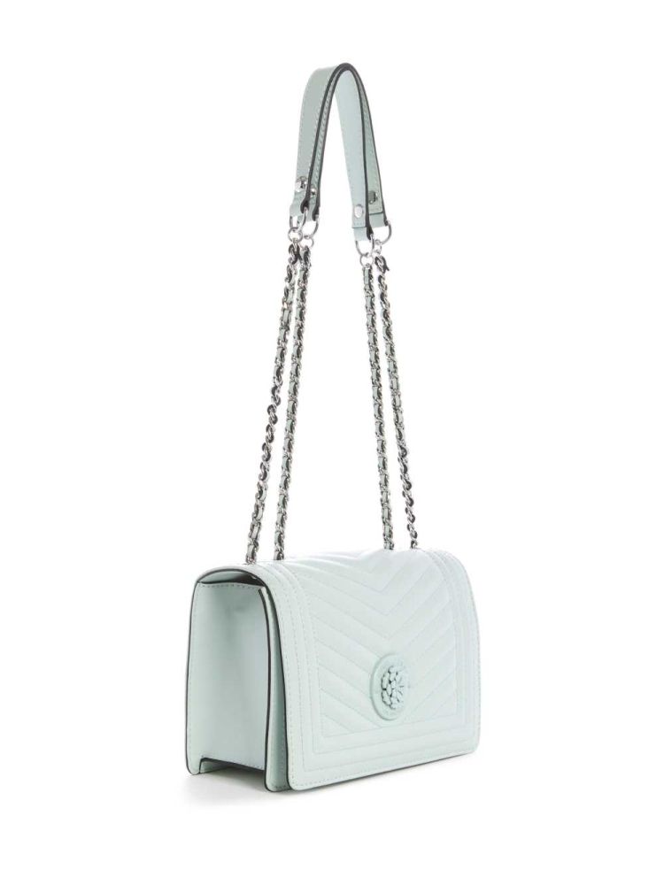 GUESS Lida Convertible Women's Crossbodies Light Turquoise | UK7069VPX