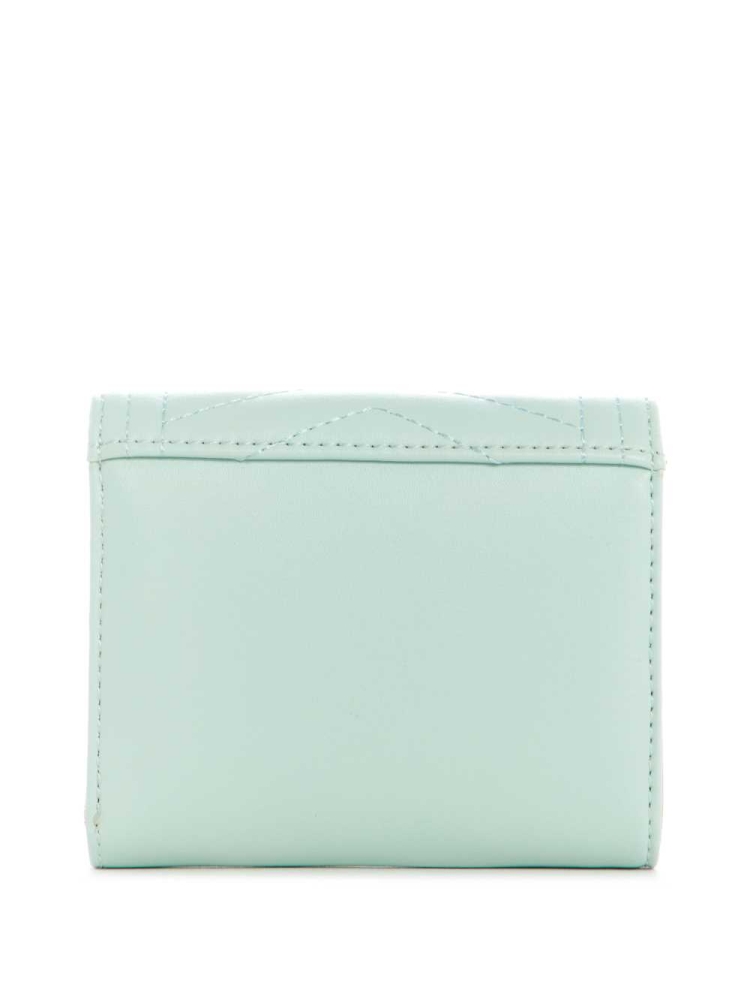 GUESS Lida Trifold Women's Wallets Light Turquoise | UK1562WOR