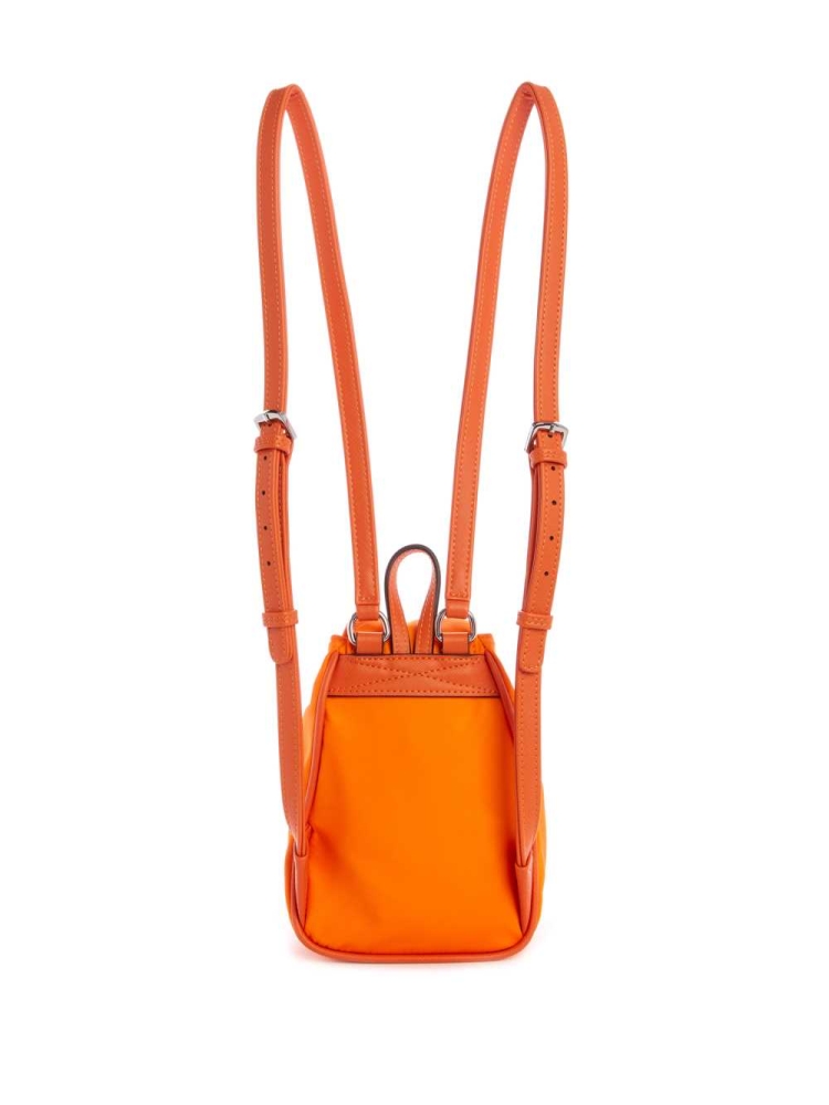 GUESS Little Bay Mini Women's Backpacks Orange | UK0739SRW