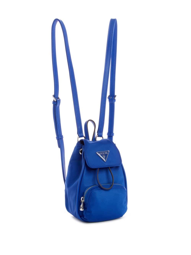 GUESS Little Bay Mini Women's Backpacks Blue | UK9317NDF