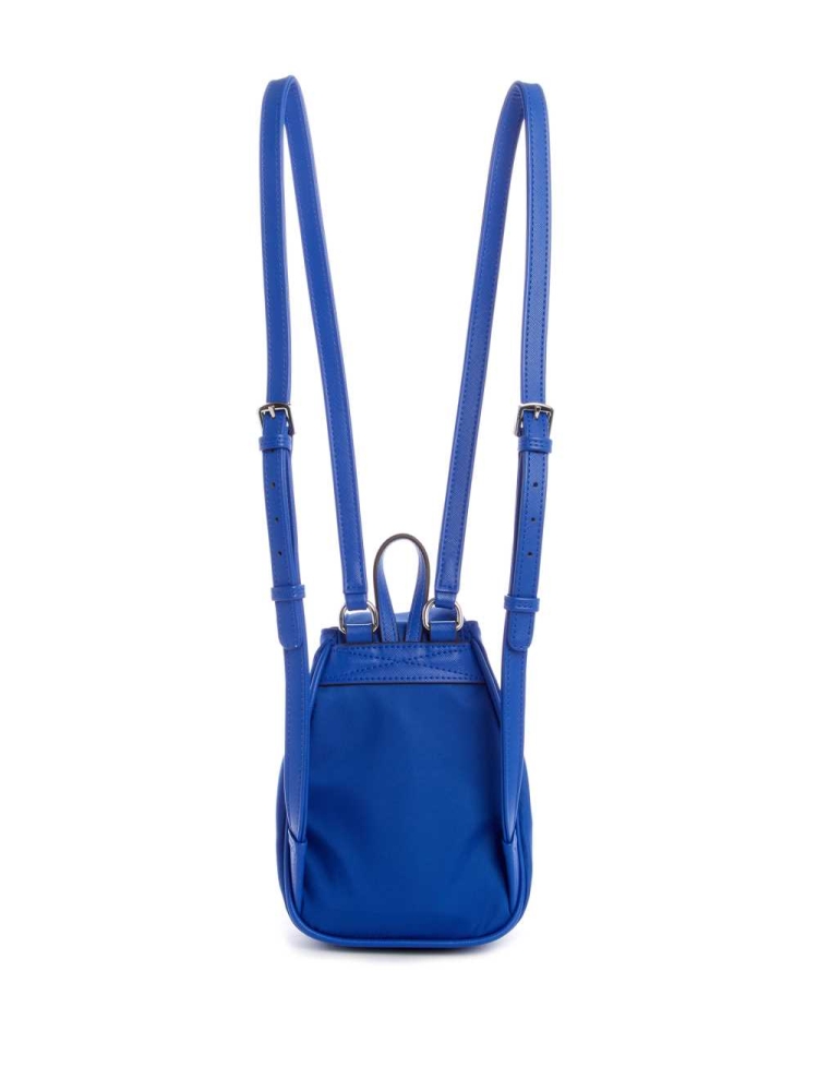 GUESS Little Bay Mini Women's Backpacks Blue | UK9317NDF