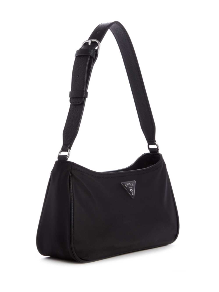 GUESS Little Bay Women's Shoulder Bags Black | UK8641JDP