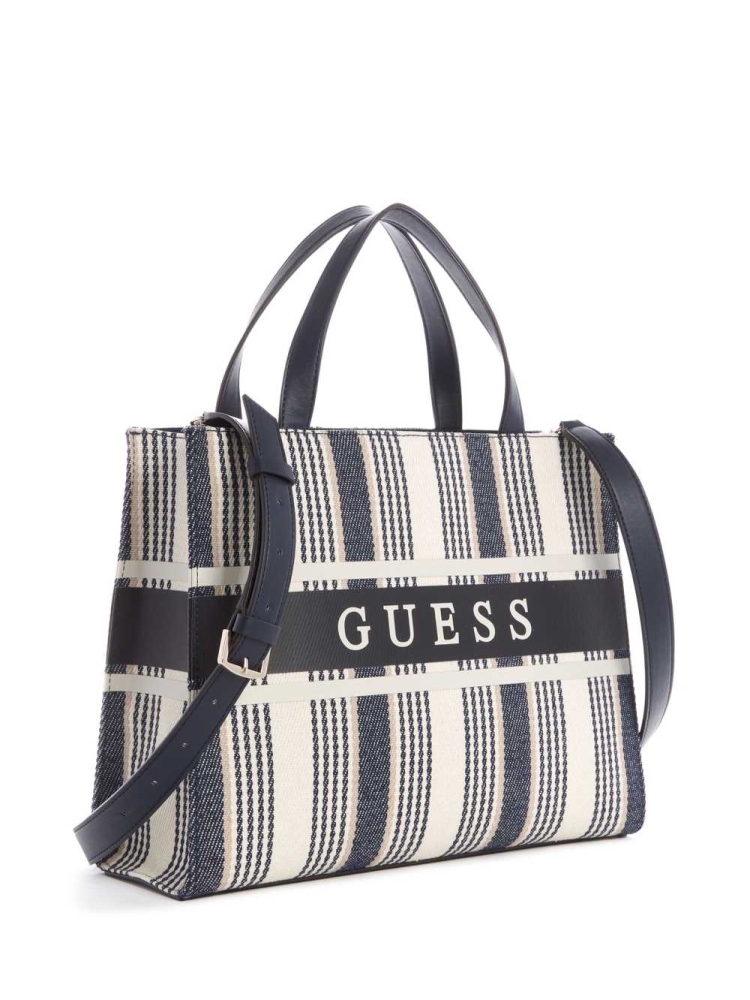 GUESS Monique Small Women's Totes Blue | UK0965XVF