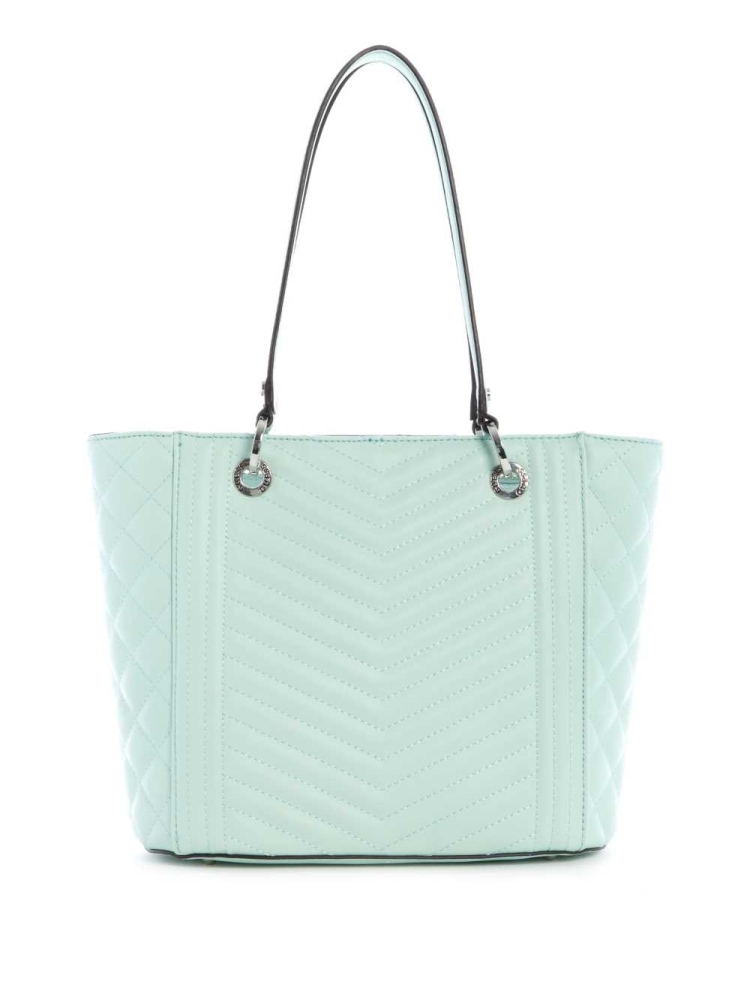 GUESS Noelle Small Elite Women's Totes Light Turquoise | UK0726JTZ