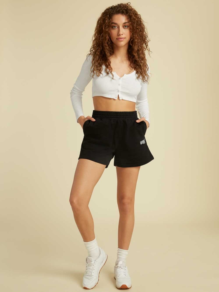 GUESS Originals Women's Shorts Black | UK4623EJA