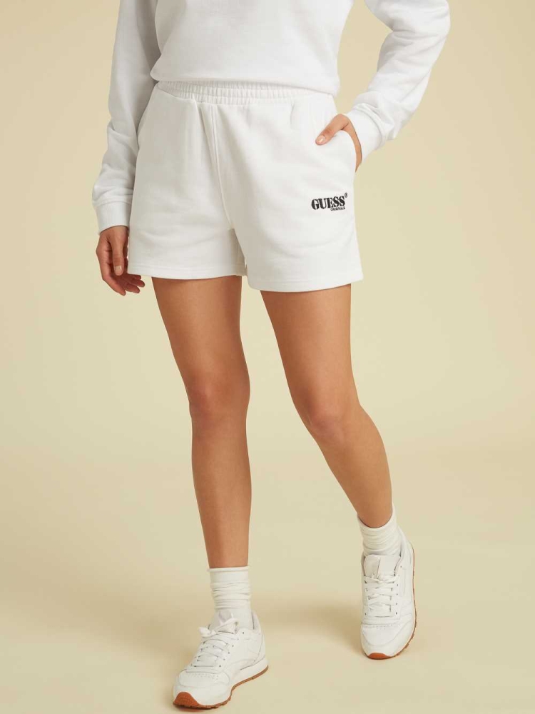 GUESS Originals Women's Shorts White | UK0312PVS