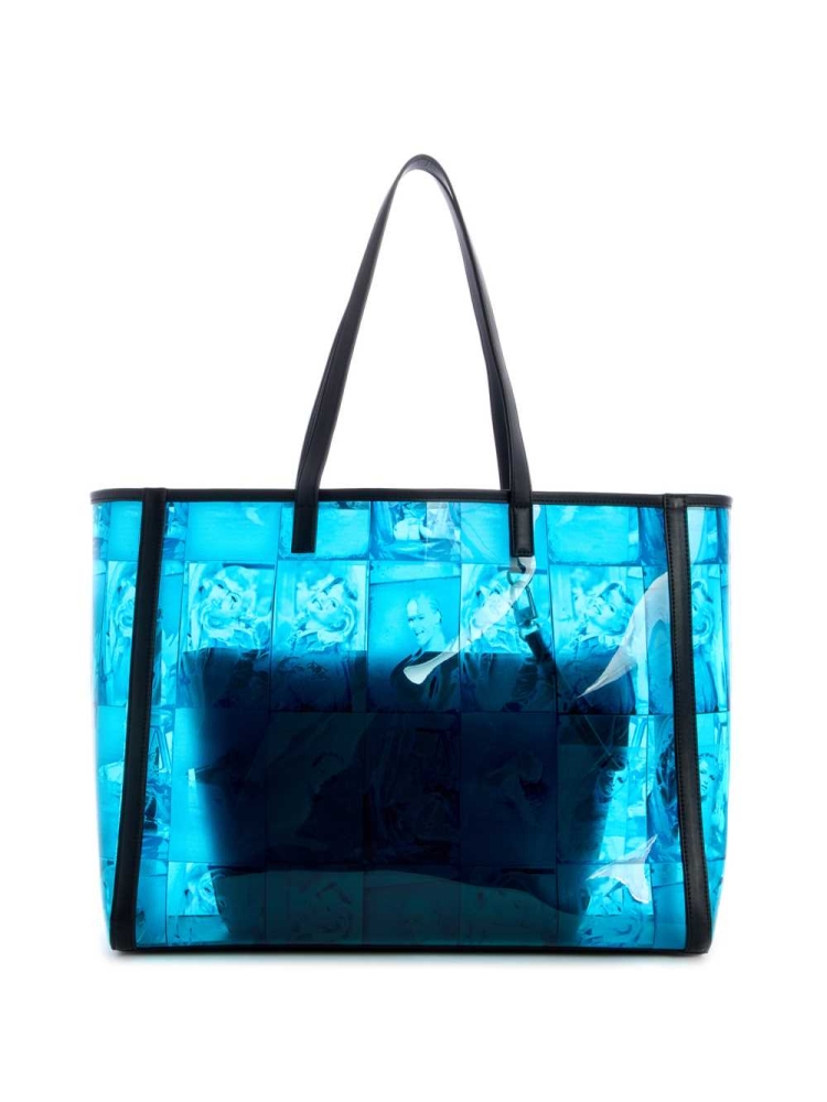 GUESS Originals x Anna Nicole Smith Women's Totes Turquoise | UK2584LYD