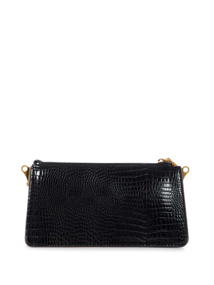 GUESS Raffie Mini Women's Crossbodies Black | UK8917GXK