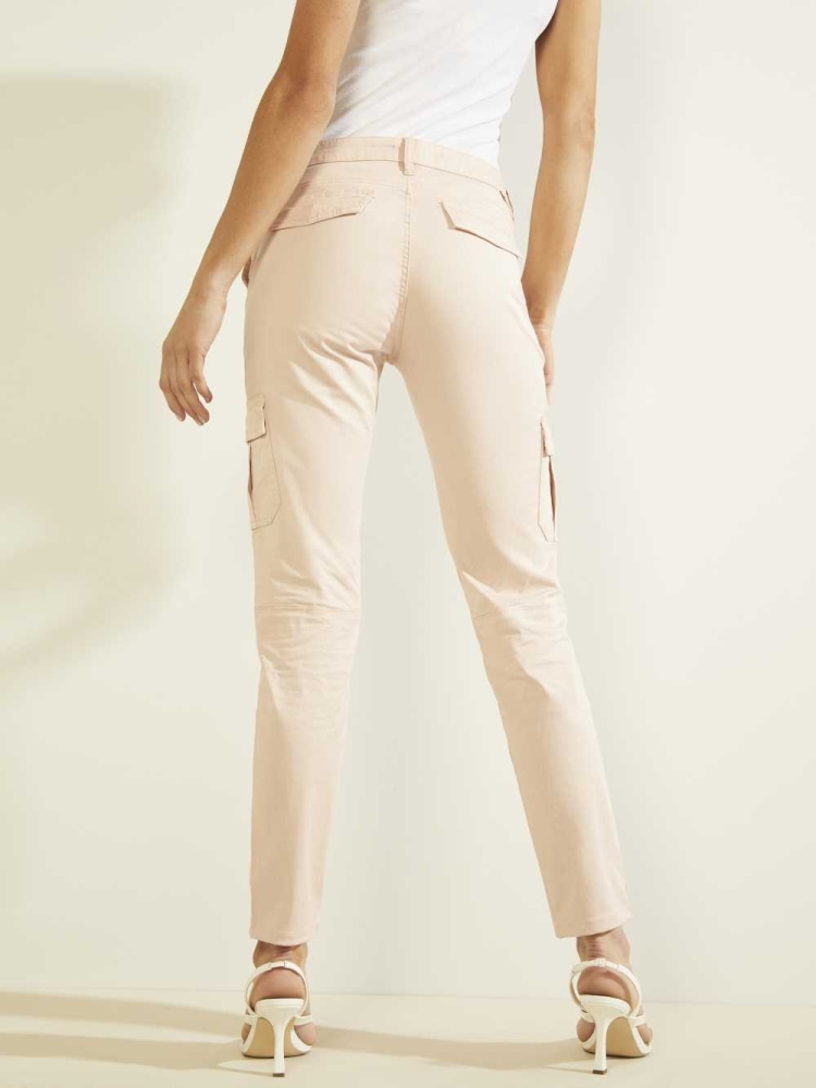 GUESS Sexy Cargo Women's Pants Rose | UK1240MVU