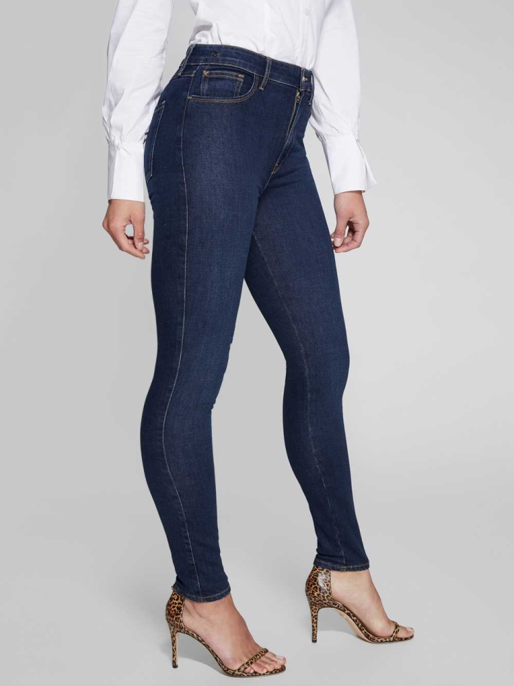 GUESS Stiletto 97 Skinny Women's Jeans Wash | UK5941CVA