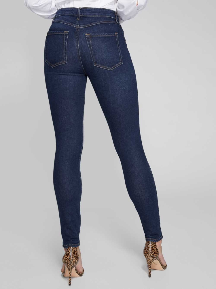 GUESS Stiletto 97 Skinny Women's Jeans Wash | UK5941CVA